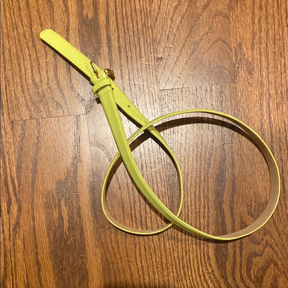 Yellow Women's Belt